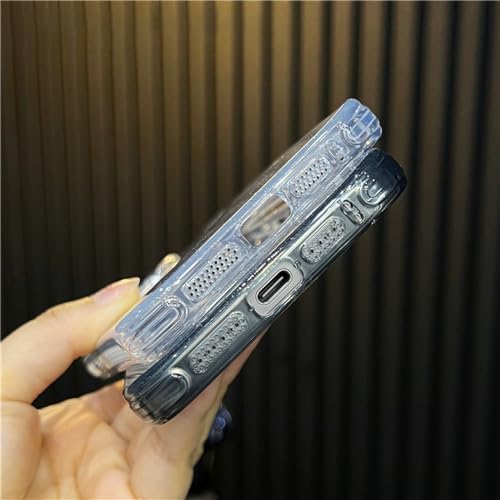 Coque paillettes iPhone 15 Pro Max ENILSA transparente dos rigide