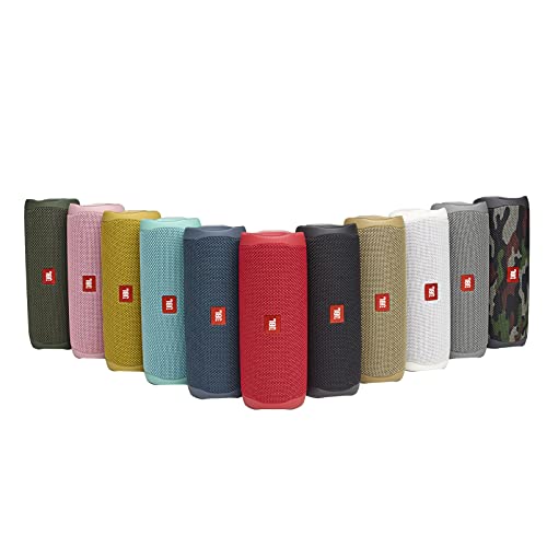 Jbl Flip 5, Waterproof Portable Bluetooth Speaker, Squad #TOP6