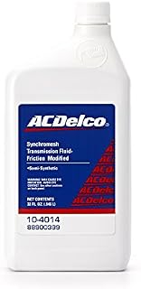 ACDelco 10-4014 Friction Modified Synchromesh Manual Transmission Fluid - 32 oz
