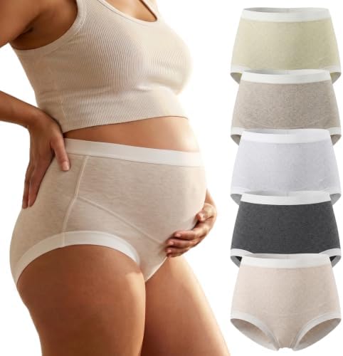Women's Cotton Maternity Underwear Breathable Postpartum Panties