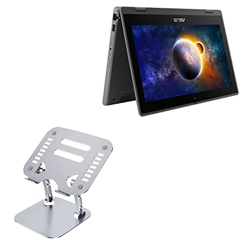 Soporte ajustable para laptop BoxWave metálico plateado miniatura 1