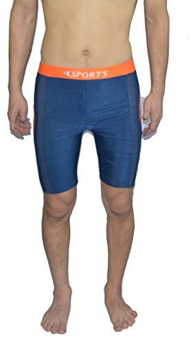 Image of Hydra Blue Swimming Trunks for Men