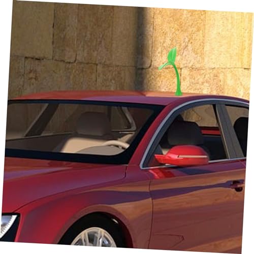 Brote verde para techo coche pegatina 3D exterior resistente al desvanecimiento 6