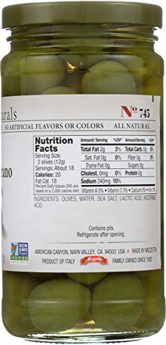 Jeff's Naturals Whole Castelvetrano Olives, 7.5 Oz #TOP6