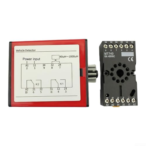 Détecteur de boucle de véhicule 240 V à canal unique