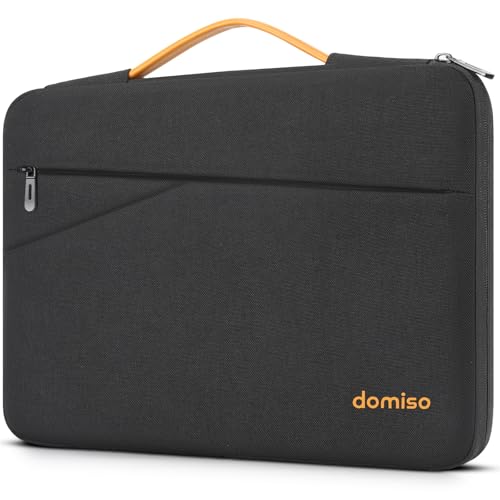 DOMISO 15.6�C���` �m�[�g�p�\�R���o�b�O�A�P�[�X�A�X���[�u�A�m�[�g�u�b�N�P�[�X 40.6 cm MacBook Pro M4�AM3�AM2/Pro Max�AMacBook Pro M2�A38.1-40.6 cm Lenovo�ADell�A�����p���b�v