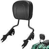 Aeyocoli Passenger Backrest Sissy Bar,Detachable Sissy Bar Backrest Compatible with Harley Davidson Street Glide Road King Electra Glide Road Glide 2009-2024