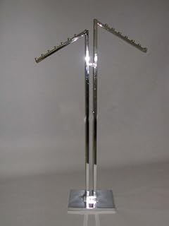 ExecuSystems 2 WAY Double Upright with 2 Waterfall Square Tube Arms