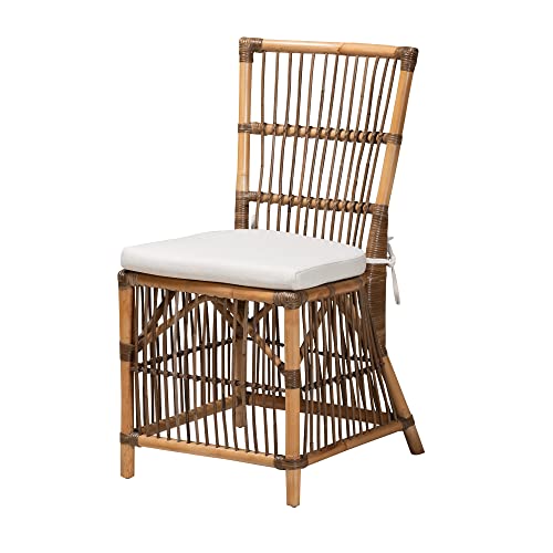 bali & pari Kim Natural Rattan Dining Chair by bali & pari - Used condition - US$66.78