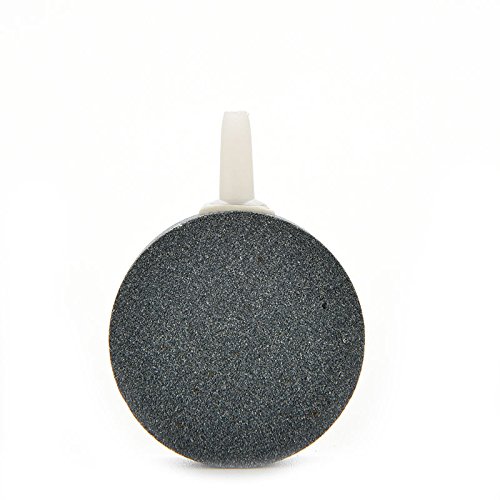 diffuser, air stone, for aquariums, ponds, round, grey