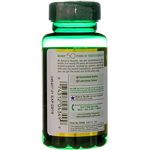 Nature's Bounty Cranberry Fruit 4200 Mg, Plus Vitamin C, 120 Softgels #TOP3