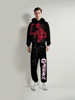 Amazon.com: Obenie Halloween Y2K Hoodie Gothic Casual Alphabet