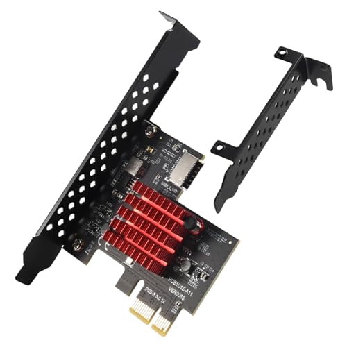 Tarjeta PCIe USB 3.1 Gen2 Tipo-E de 10Gbps adaptador interno PCI Express para conector frontal C