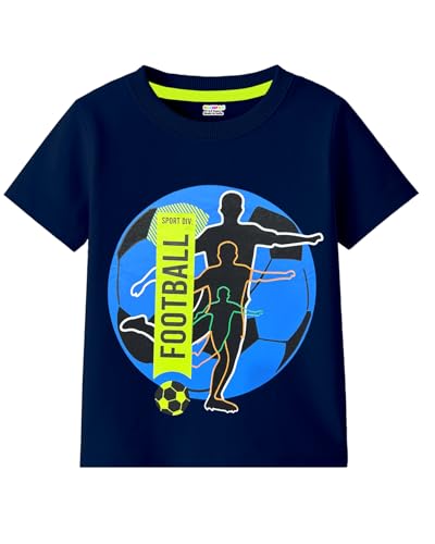 Image of Kuchipoo Boys Half Sleeves Regular Fit Cotton T-Shirt