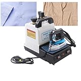 ShaiVrissian Plancha Vapor Industrial con Caldera,Planchado Profesional con Vapor Y Temperatura Ajustables,Depósito Agua 2 L,Ideal para Tiendas De Ropa Y Limpieza En Seco