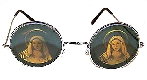 Virgin Mary Guadalupe Hologram 3d Novelty Adult Unisex Sunglasses