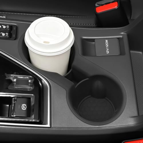 Hugeek Upgrade Cup Holder Compatible with Subaru 2024 2025 2026 Crosstrek & Impreza Accessories Insert Cup Sleeve Silicone Material Center Console Organizer by Hugeek - Used condition - Image 5