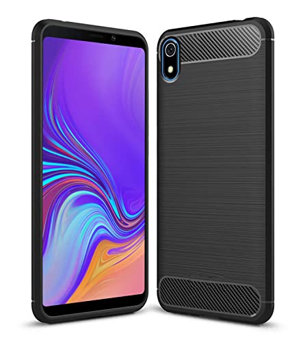Image of Amazon Brand - Solimo Back Cover Case for Redmi 7A | Compatible for Redmi 7A Back Cover Case | 360 Degree Protection | Soft and Flexible (TPU | Matte Black)