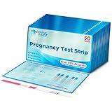 Clinical Guard 50 Pregnancy Test Strips - Sensitive & Accurate Measurement Within 5 mins - Early Detection Pregnancy Test Strip - Easy to Use for Home Tests - HCG Test Strip Kit