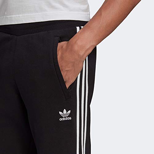 Adidas Originals,Mens,3-Stripes Pants,Black,Large #TOP30