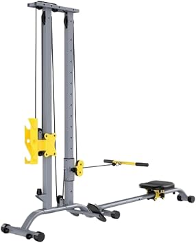 Rowing Machine Multifunctional Comprehensive Training Machine Lat Pull Down Gym Training Equipment Power Rack Gym High & Low Pulley Commercial Home Home Strength Cable Machine Lat Machine
