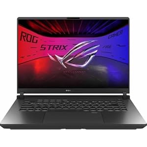 ASUS Portátil para juegos ROG Strix G16 (2025), pantalla ROG Nebula de 16 pulgadas 16:10 2.5K 240Hz/3ms, GPU NVIDIA GeForce RTX 5060, procesador Intel Core Ultra 9 275HX, memoria DDR5 de 32 GB, SSD