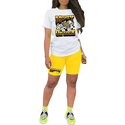 Image of Nimsruc Workout Sets For Women 2 Piece Outfits Sexy Summer Sweatsuits Jogging Suits Casual Bodycon Tracksuits