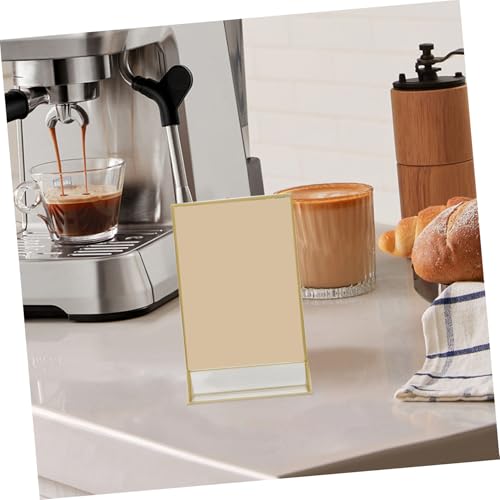 Présentoir à Menus Acrylique Transparent Support de Table T Porte-Menu - 7