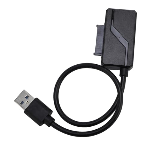 Cable Adaptador SATA a USB para Disco Duro y Unidad Óptica miniatura 7