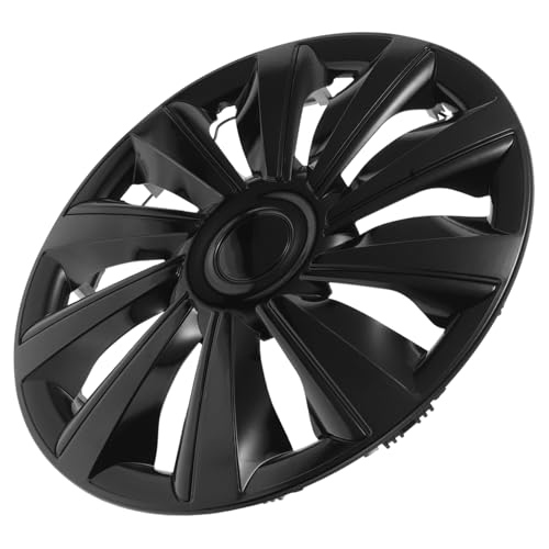 Cache moyeu de roue noir 14 pouces anti-humidité Hohopeti