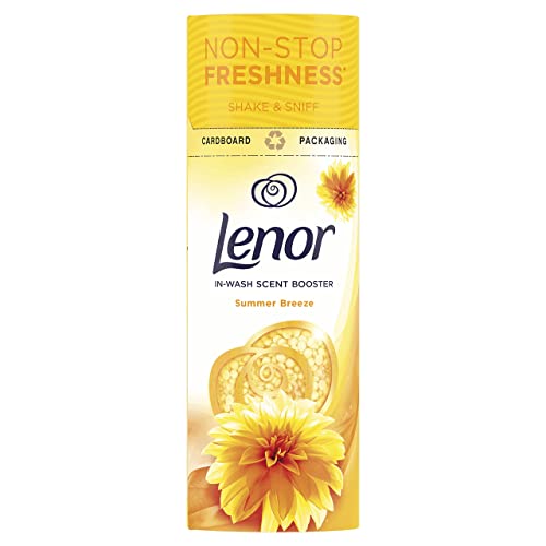 Lenor Laundry Perfume In-Wash Scent Booster Summer Breeze Beads, 176 g (Pack of 1).