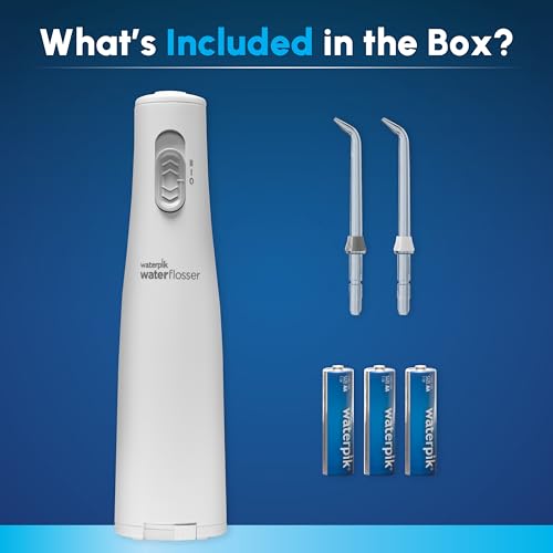Waterpik Cordless Express Water Flosser, Battery Operated & Portable for Travel & Home, ADA Accepted, Waterproof for Shower Use, White WF-02, Packaging May Vary by Waterpik - Image 4