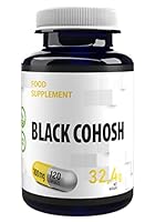 Traubensilberkerze (Black Cohosh) Wurzel-Extrakt 100mg 120 Vegane Kapseln, Laborgeprüft, Standardized To Contain At Least 5% Triterpene Glycosides, (Cimicifuga Racemosa)