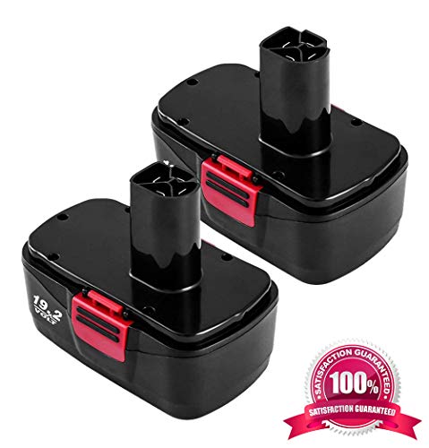 2 Pack 3600mAh 19.2V C3 Battery Replacement for Craftsman 19.2 Volt Batteries DieHard