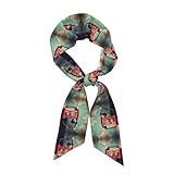 Matière : fabriquée à partir de satin de polyester, cette écharpe est douce, soyeuse, brillante et respirante, assurant un confort optimal tout en conservant une esthétique chic.