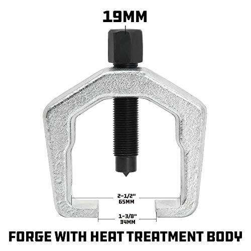 Powerbuilt 1-3/8-Inch (34mm) Pitman Arm Puller, for Separating Pitman arm from Steering Gear, Drop Forged and Heat Treated, Chrome Vanadium Steel Made - 648693 by Powerbuilt - Image 2