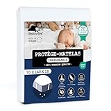 ☔ ALESE 70x140 IMPERMEABLE DE QUALITÉ SUPÉRIEURE - Protégez votre matelas de l’humidité, des tâches de transpiration, de l’urine, de la poussière et autres liquides grâce à notre alese 70 x 140 impermeable avec la membrane étanche Respir