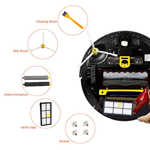 Filters Replacement For Irobot Roomba Filters 800 900 Series Part Kit 880 890 980 Vacuum Brush #TOP2