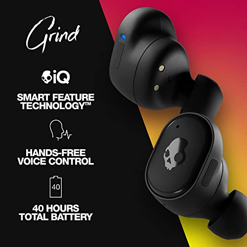 image for Skullcandy Grind In-Ear Wireless Earbuds, 40 Hr Battery, Skull-iQ, Ale