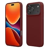 kwmobile Cover per Apple iPhone 18 Pro/iPhone 17 Pro Custodia - Back Case per Smartphone in Silicone TPU - Protezione Gommata - viola bordeaux