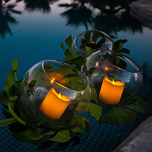 FURORA LIGHTING Flameless LED Tea Light Candles #TOP27