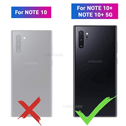 Image of LIRAMARK Liquid Silicone Soft Back Cover Case for Samsung Galaxy Note 10 Plus /Note 10+ (Pink)