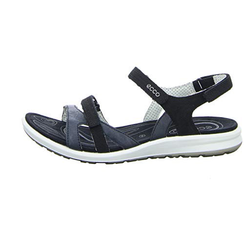 Ecco Women's Ankle-Strap Hiking Sandals, Black, 7-7.5 #TOP1