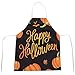 1 delantal de Halloween impreso estilo delantal decorativo fiesta de Halloween para regalos