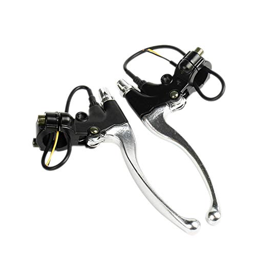 Reikoeppy 1ペアの電動自転車用ブレーキレバー 自転車のハンドルブレーキ カットオフブレーキレバー サイクリング部品 電動自転車、スクーター用