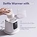 NCVI Baby Milk Warmer 3 Mins Fast Heating 8 in 1 Functions, Infant Breast Milk Bag Warmer with Timer and Precise Temperature for All Size Materials Bottles, Milk Freezer Bags and Pacifier Sterilize