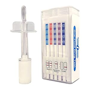 Prime Screen [1 Pack] 5 Panel Oral Saliva Test Kit (COC, MET, OPI, PCP, THC) – ODOA-956