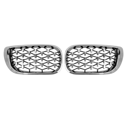 Grilles radiateur BMW Série 3 E46 318i 320i 325i calandre diamant argent