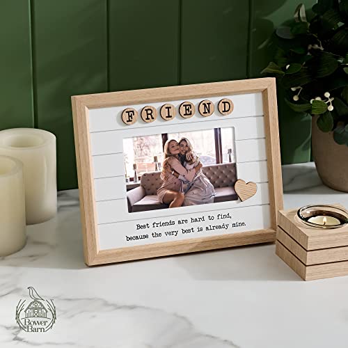 Bower Barn Best Friend Picture Frame Gift - Birthday Gifts For Friend Or Friendship Gifts For Women- Cute Photo Frame Presents For Bestie, Bff, Soul Sisters - 6X4 Cool Picture Frame, Keychain And Card #TOP4