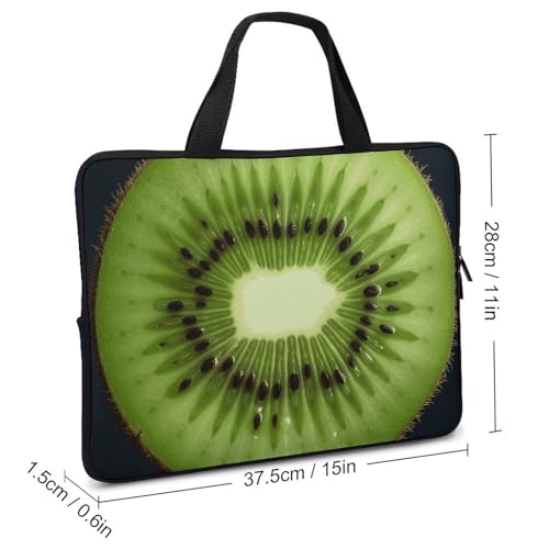 Housse ordinateur portable 15 pouces Kiwi Slice sacoche antichoc